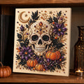 3D Halloween-Themed DIY Diamond Painting – Halloween Skull