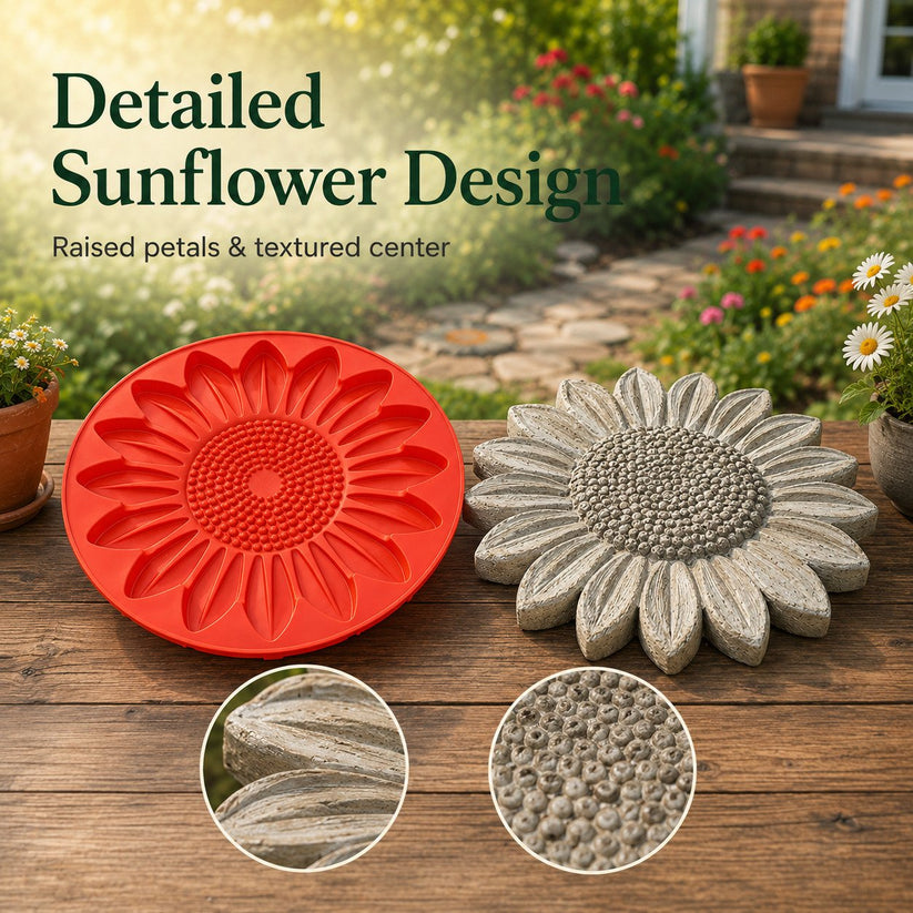 Reusable Stepping Stone Mold – Bee