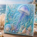 3D Ocean-Themed DIY Diamond Painting - Jellyfish